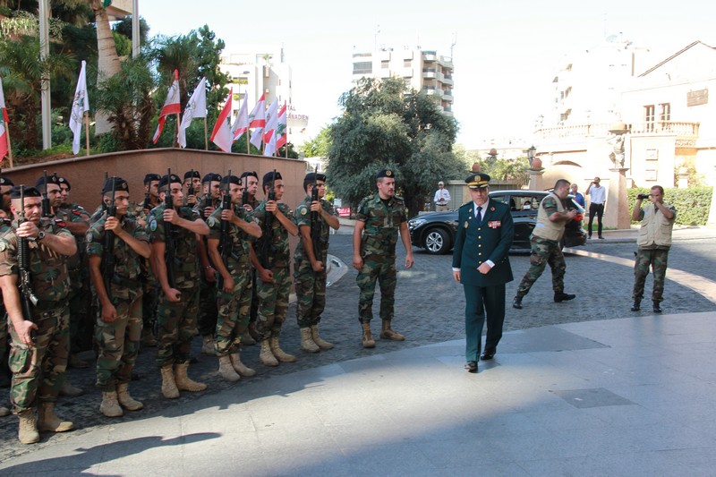 Lunch for the Casualties of Lebanese Army 